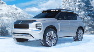Mitsubishi's Hybrid SUV Concept Looks Wild but Its Charging System Is Where Things Get Interesting